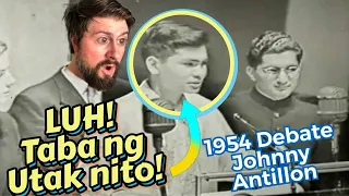 1954 Debate Pinoy Johnny Antillon AMAZES Us w/His Intellect