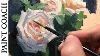 How to paint realistic flowers in oil  | Top 10 Tips