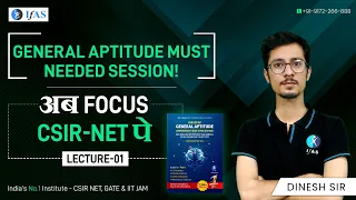 CSIR NET General Aptitude 2023  Most Expected Questions IFAS