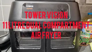 Tower Vision 11 litre dual compartment air fryer: Unboxing and reaction