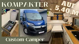 Kompakter Custom Camper. Der City Tourer für Zwei. "Vanconversion" Citroen Jumper L2H2