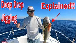 Slow Pitch Jigging | How To Deep Drop Slow Jig | Johnny Jigs | Offshore Fishing | Deep Sea Fishing