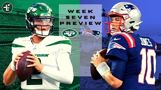 New York Jets vs New England Patriots PREVIEW | Week 7 2021