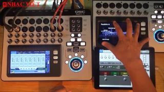QSC TouchMix 8 và TouchMix 16: giới thiệu tổng quan Digital Mixer