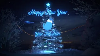 Happy New Year Logo Reveal -  Best After Effects Templates 2019