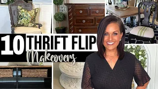 Absolute TOP 10 Best THRIFT FLIP Furniture & Decor Ideas On a Budget!