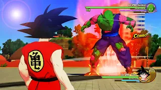 *NEW* (DLC 5) STORY MODE GAMEPLAY! - Dragon Ball Z: Kakarot - Teen Goku VS Giant Piccolo Boss Battle