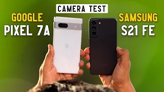 Samsung S21 FE vs Google Pixel 7a CAMERA COMPARISON by a Photographer