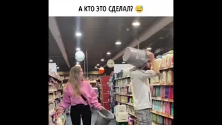 Ведро на голову пранк 😂#shorts #ведронаголову #пранк #приколы