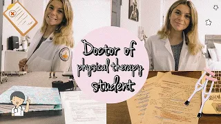 a week in the life of a physical therapy student | vlog ♡