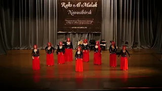 Танец Гарем. Группа Сизаль (начинающие). Фестиваль Raks Al Malak, г.Новосибирск, 2024