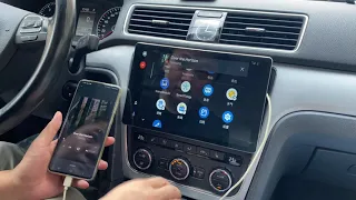 Android Auto And Carplay Plays on Joying Car Stereo