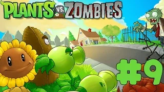 Plants vs Zombies - Walkthrough - Part 9 - Level 1-9 (PC) [HD]