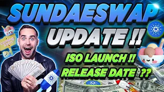 CARDANO 1000X Coin- SUNDAESWAP UPDATE: ISO Launch! How to buy? ADA Price? Release Date | CRYPTOPRNR