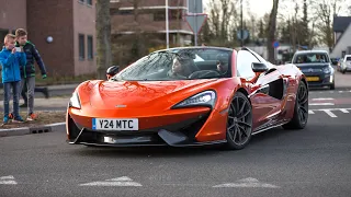 McLaren 570S Spider - Launch Control, Accelerations & Revs !