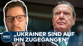 EX-KANZLER BEI PUTIN: "Ukrainer sind es gewohnt, mit Leuten wie Schröder zu verhandeln"