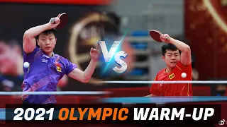 Ma Long vs Yuan Licen | 2021 Chinese Warm-up for Olympic