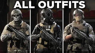 All Operator Outfits & Uniforms (UPDATED) - Call of Duty: Modern Warfare