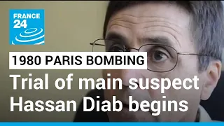 1980 Paris synagogue bombing: Trial of main suspect Hassan Diab begins in Paris • FRANCE 24