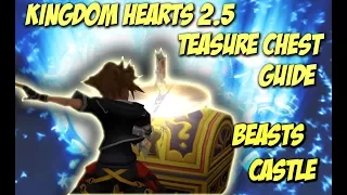 Kingdom Hearts Remix 2.5 Beasts Castle Treasure Chest Guide & Walkthrough