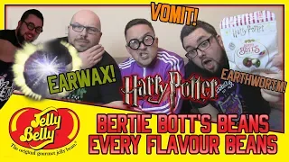 Harry Potter Bertie Bott's Every Flavour Beans Review! VOMIT! EARWAX!