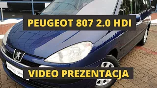 Peugeot 807.  2.0 HDI. Auto na sprzedaż.