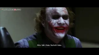 Batman meng interogasi joker The Dark Knight sub indo