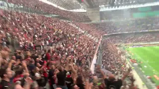 Milan-Inter 3-2 SAN SIRO DOPO IL GOL DI LEAO