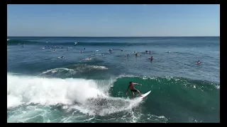 Surfing on Bali Uluwatu video 4k