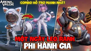 VUX MỘT NGÀY LEO RANK VỚI BIỆT ĐỘI PHI HÀNH GIA COMBO HỖ TRỢ MẠNH NHẤT LIÊN QUÂN MOBILE