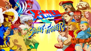 X-Men vs. Street Fighter (1996) Arcade - Infinite Combo Battle [TAS]