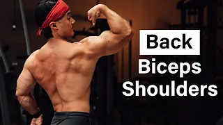 The Perfect Workout for Back Thickness & Bigger Biceps (Using Science)