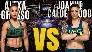 UFC FIGHT NIGHT --INSIDE-- Alexa Grasso vs Joanne Calderwood