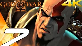 God of War 2 HD - Gameplay Walkthrough Part 7 - Perseus Boss Fight [4K 60FPS]