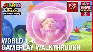 Mario + Rabbids Kingdom Battle: World 1-6 ‘On The Bubble’ | Gameplay Walkthrough | Ubisoft [NA]