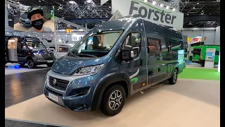 Forster V 636 EB RV Camper Van new model Fiat Ducato walkaround and interior K0952