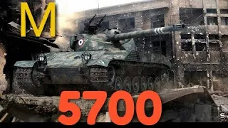 WoT Blitz Мастер на B-C 25 t Мушкетёр | 5700урона | КОЛОБОК