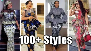 100+ Trending Skirt and Blouse Styles👗🔥 | Elegant Ankara Styles 2024 | Elegant Dresses For Ladies