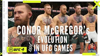 CONOR McGREGOR’s EVOLUTION  IN UFC GAMES 2021 UFC 4