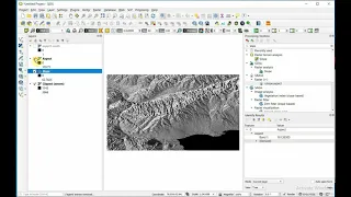 Module 8 Part 2: Slope and Aspect Rasters in QGIS 3.4