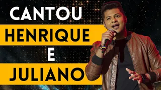 Rhuan Pablo canta 'A Maior Saudade' no Faustão Na Band