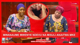 MBUNGE ATOBOA SIRI "NINASIKITIKA USHOGA UMEPAMBA MOTO/MWANAUME MWENYE NDEVU NA MISULI ANAITWA MKE"