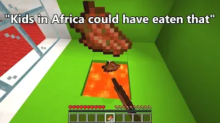 Comments Portrayed by Minecraft