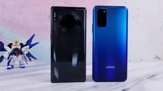Huawei Mate 30 Pro VS Honor V30 Pro || Speed Test Comparison ||【Known Mobile】