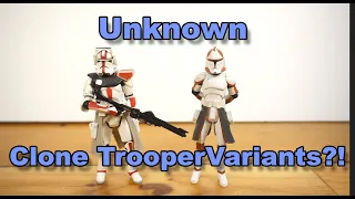 2 AWESOME Clone Trooper Variants Action Figures NO ONE Knew About!!