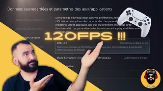 TUTO 👨‍🎓 Paramètres / Réglages / PS5 : COMMENT jouer en 120 FPS avec la PS5?