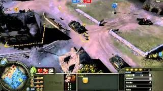 Company of heroes (COH) Relic (Internet RT battle fight) 2 on 2