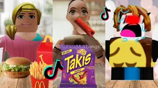 Mukbang Roblox TikToks - ASMR Compilation #32