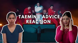 Taemin (태민) - "ADVICE" Reaction!!!!!!! | WHAT IN THE WORLD DID WE JUST WATCH?!?! | Dilmi & Venita