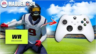 5 MUST KNOW WR TIPS IN Madden 24 Superstar! ROUTE RUNNING W/ HAND CAM! | ESG FOOTBALL 24